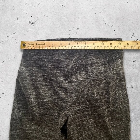 Marc New York Performance‎ Leggings Soft Stretchy Fabric Ruched Detailing Grey M - Picture 5 of 9